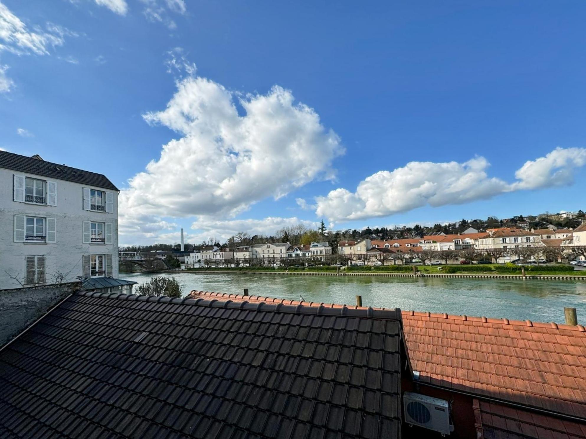 Le Cosy Lagny - Appartement Cosy Avec Balcon Vue Sur Marne Eksteriør billede