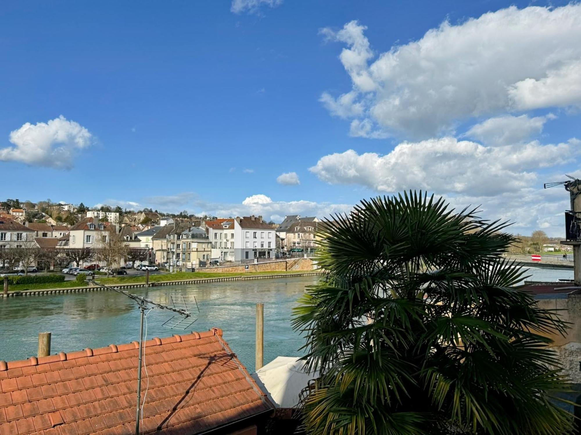Le Cosy Lagny - Appartement Cosy Avec Balcon Vue Sur Marne Eksteriør billede